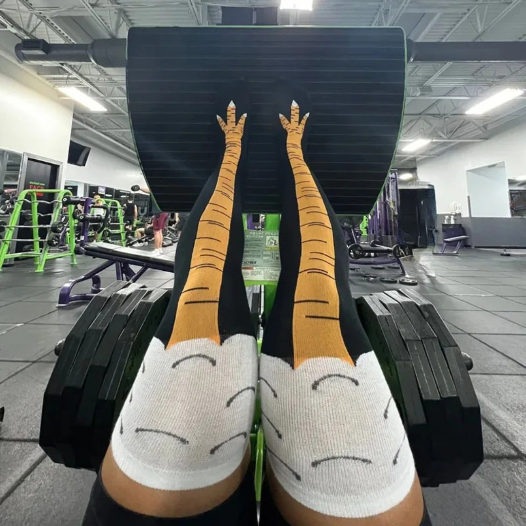 Funny Chicken Legs Socks