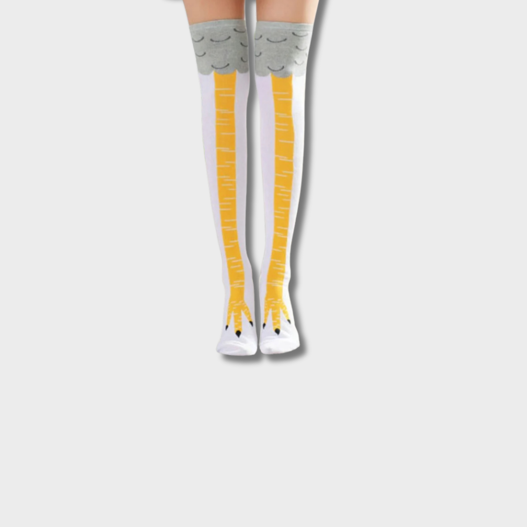 Funny Chicken Legs Socks