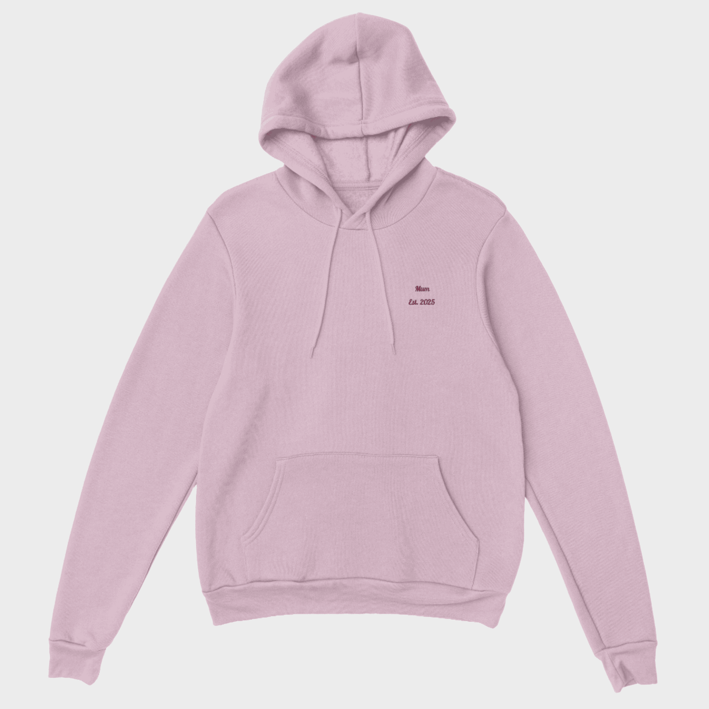 Custom Embroidered Roman Numeral Hoodie