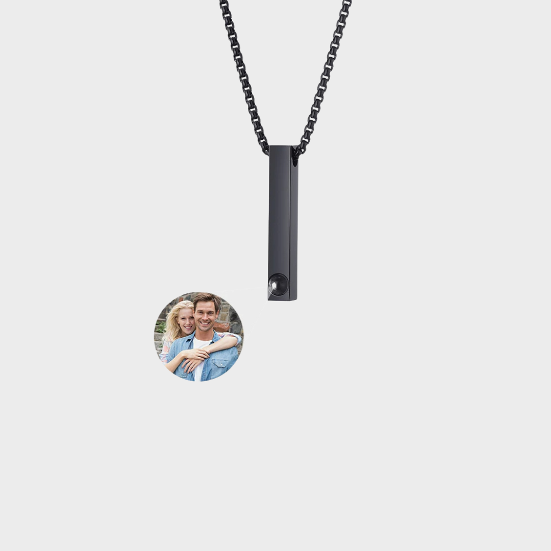Custom Photo Projection Necklace