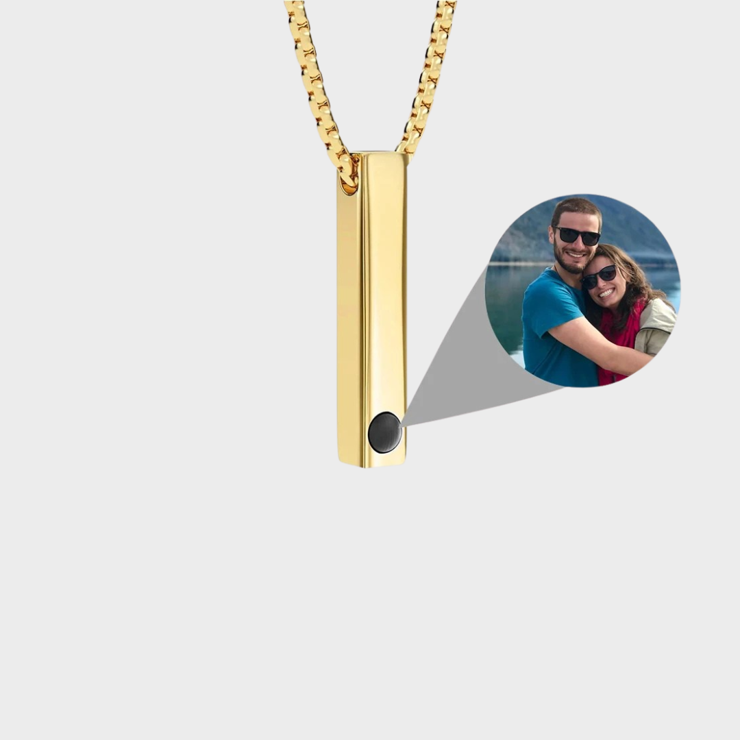 Custom Photo Projection Necklace