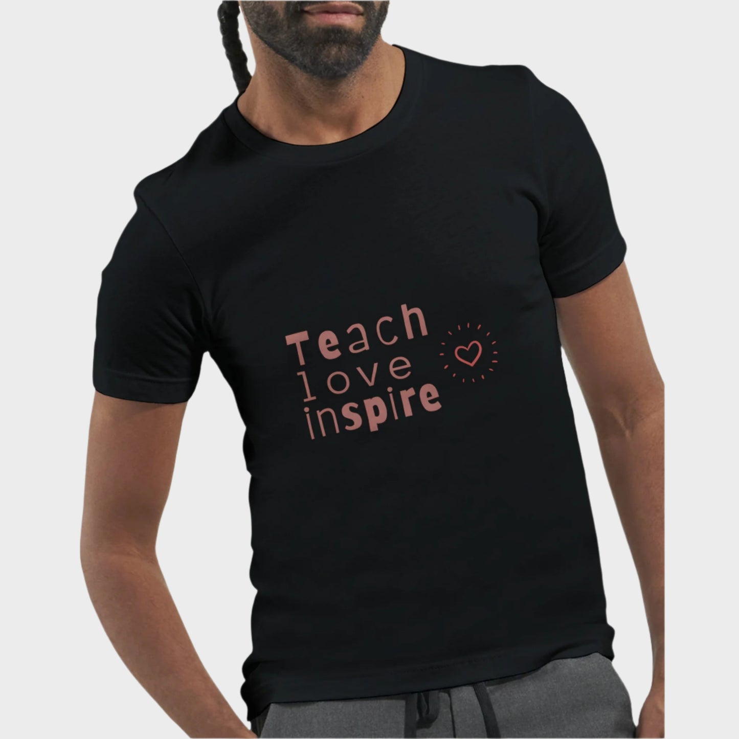 Teacher T-Shirt (Teach Love Inspire)