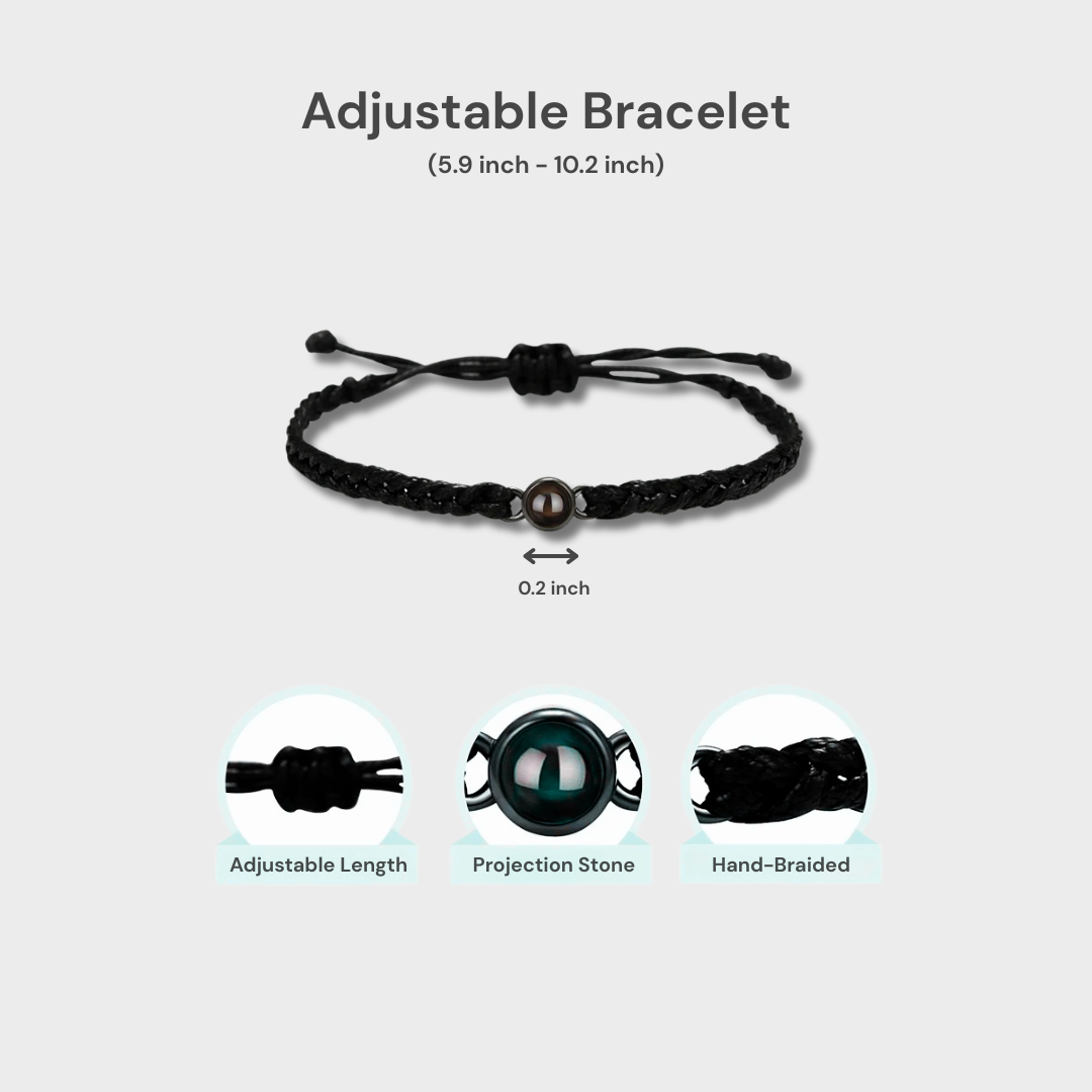Personalised Braided Bracelet