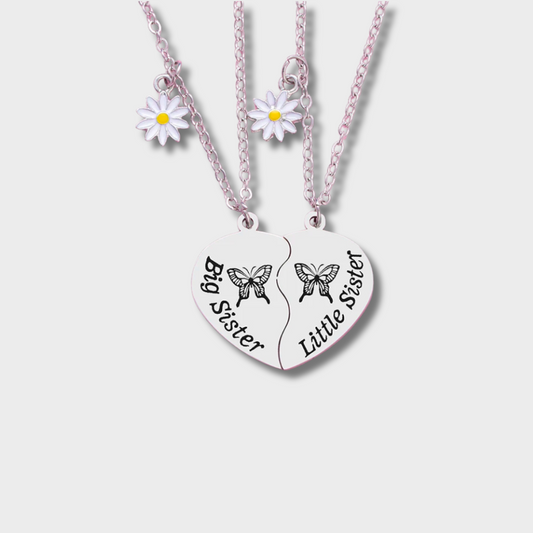 Sister Heart Necklace
