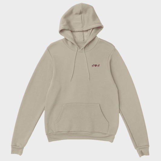 Custom Embroidered Love Hoodie