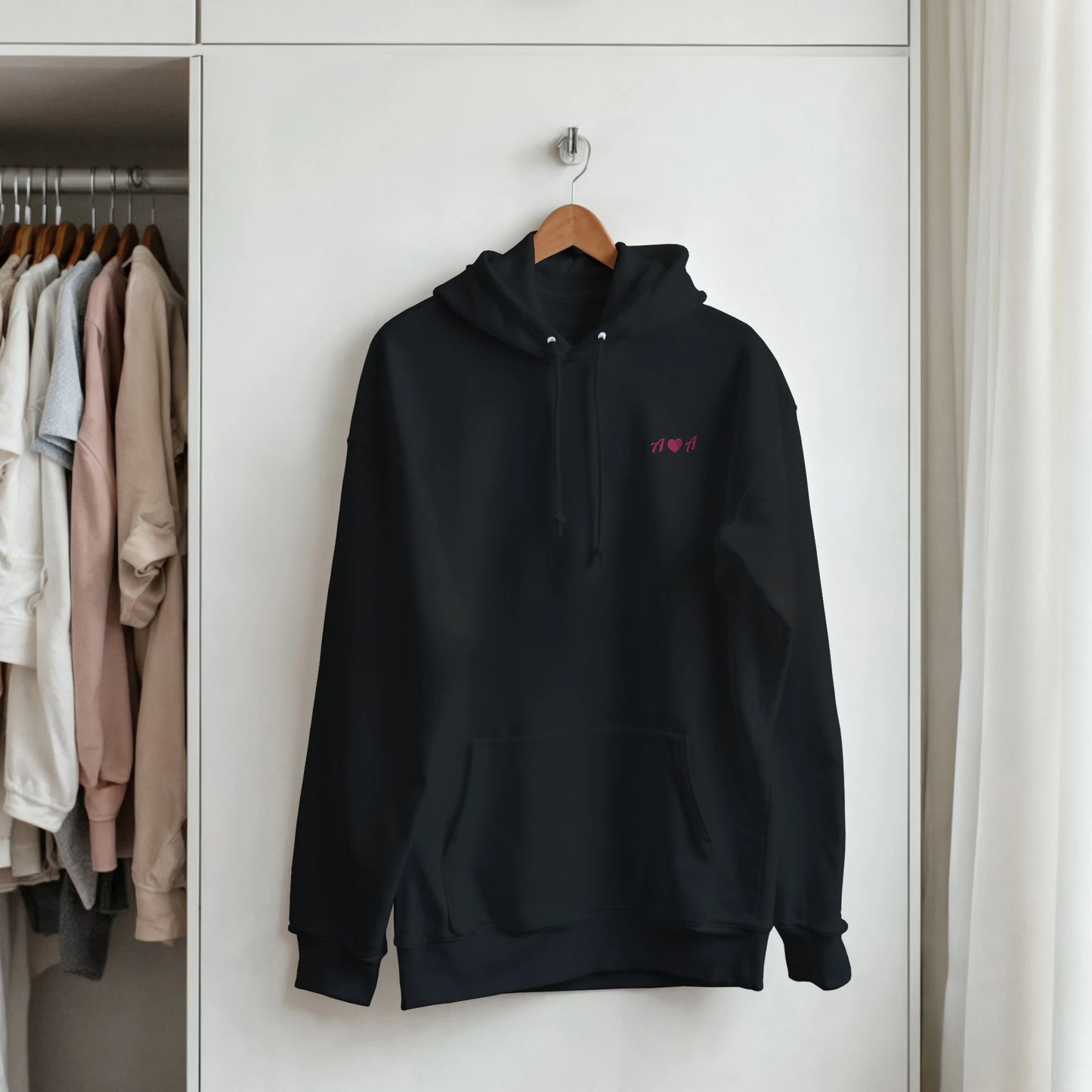 Custom Embroidered Love Hoodie