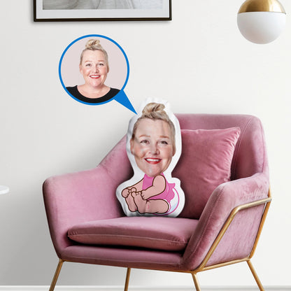 Custom Face Photo Cushion