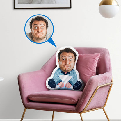 Custom Face Photo Cushion